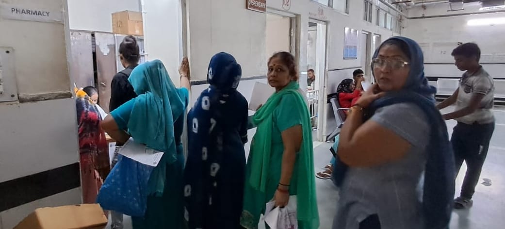 Patients struggling for general and special medicines in PGI