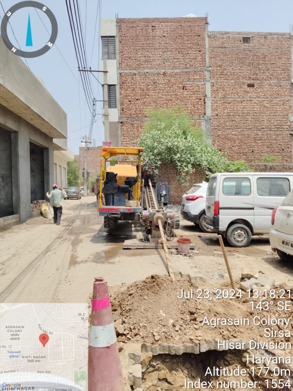 Agency has been digging without permission for three months, sewerage and drinking water lines are getting damaged