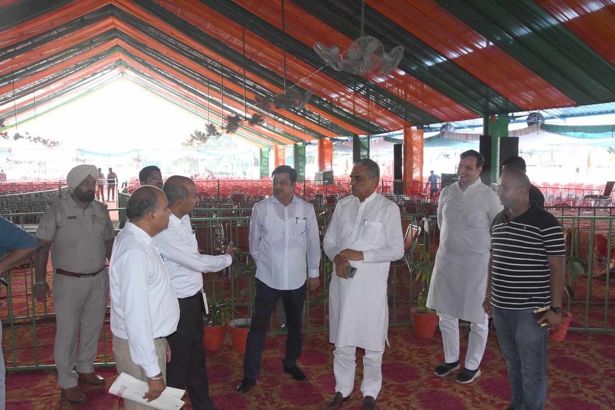 Chief Minister's rally in Anaj Mandi today, will inaugurate and lay the foundation stone of various development projects worth Rs 225 crore