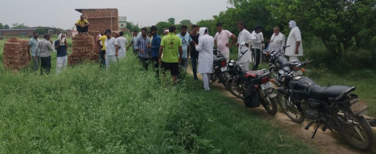 Noise for construction of church in village Sipar
