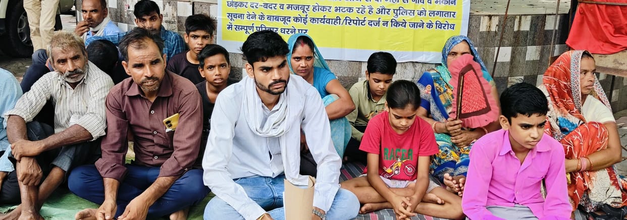 Family thrown out of village after marrying widow