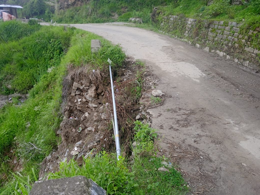 Anger among villagers regarding the functioning of Public Works Department