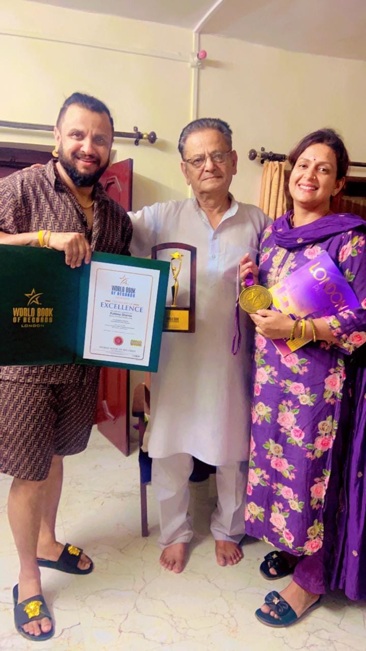 kuldeep sharma honoured with british sansad international award