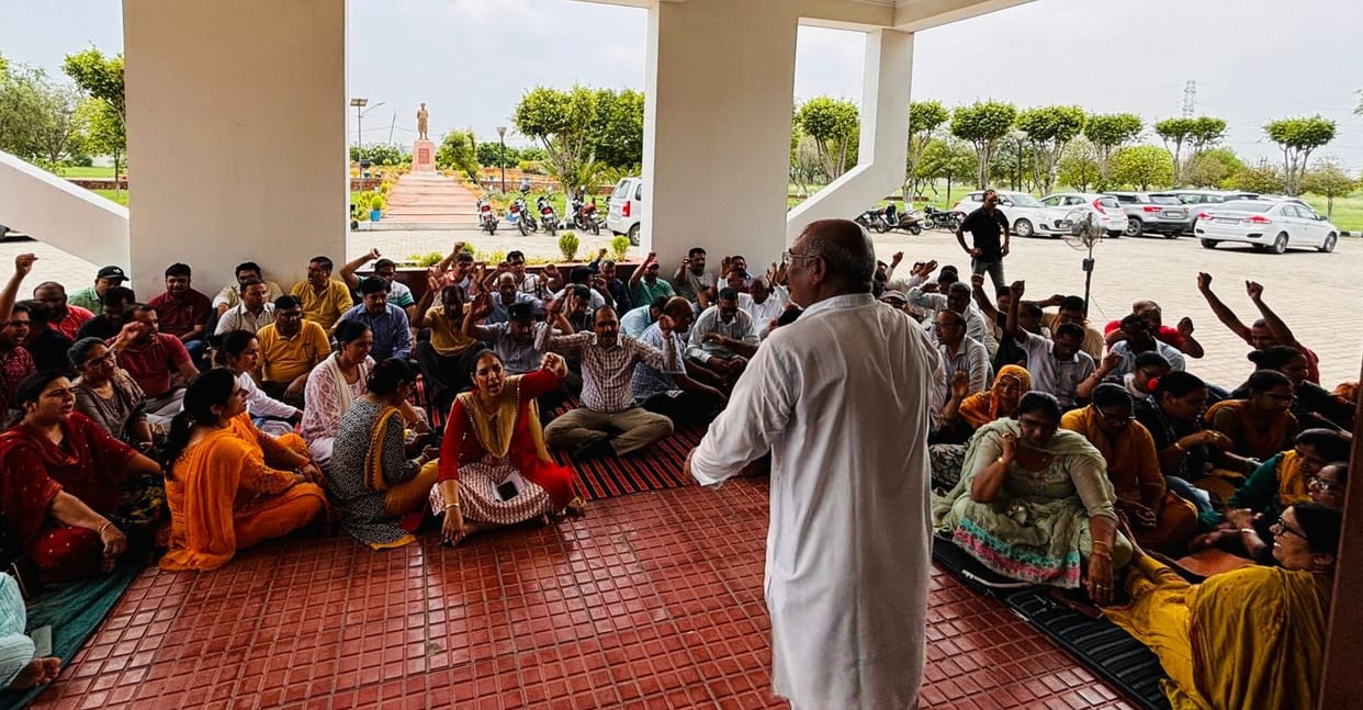 Dr. Ajay was elected unopposed as the head of DCRUTA