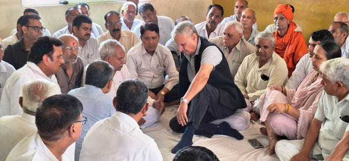 Union Minister expressed grief over the demise of former minister's son
