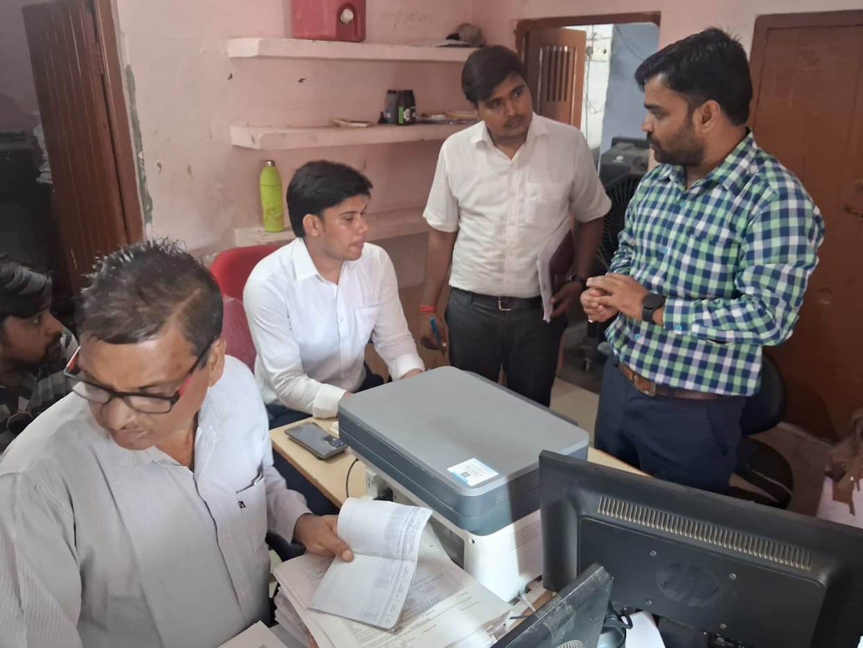 Aadhar card documents seized from post office