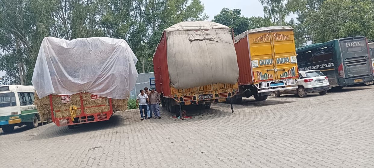 Seven vehicles running illegally seized 

Fine of Rs 2.23 lakh imposed on five drivers