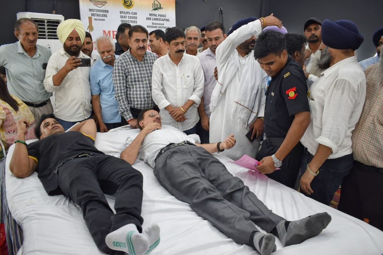 200 units of blood collected in Nalagarh