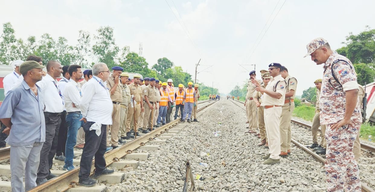 Search begins for missing passenger in train accident