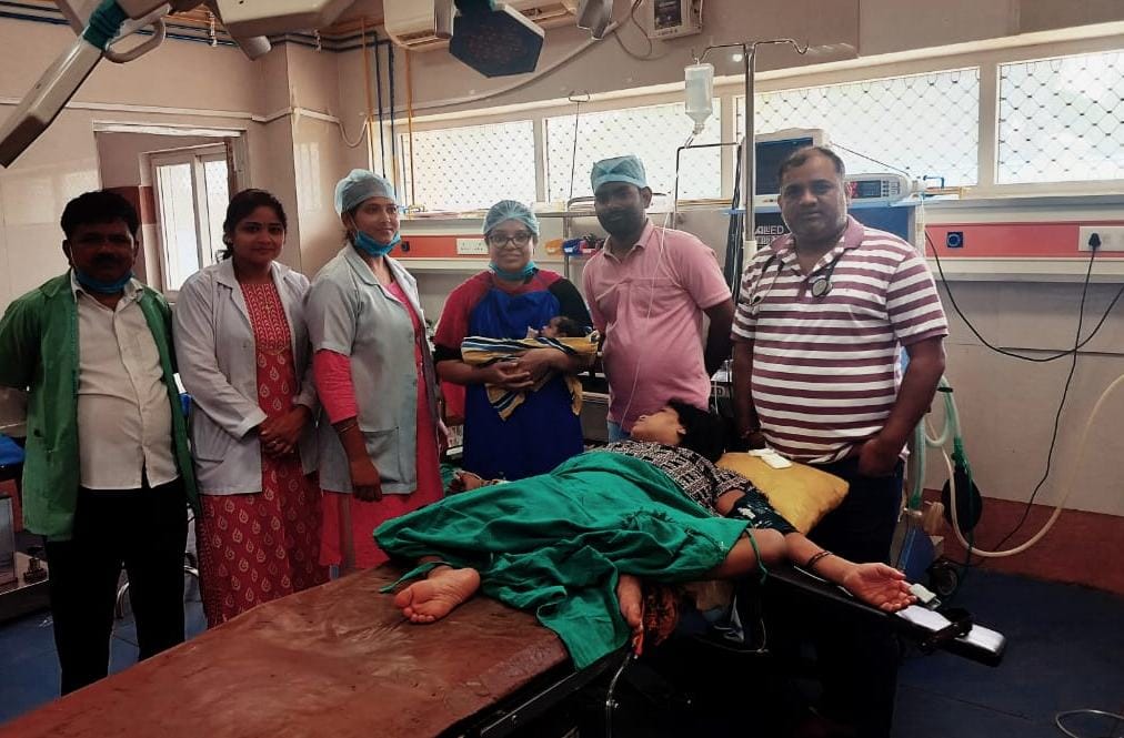 Disabled woman had safe delivery in Hundred Bed Hospital