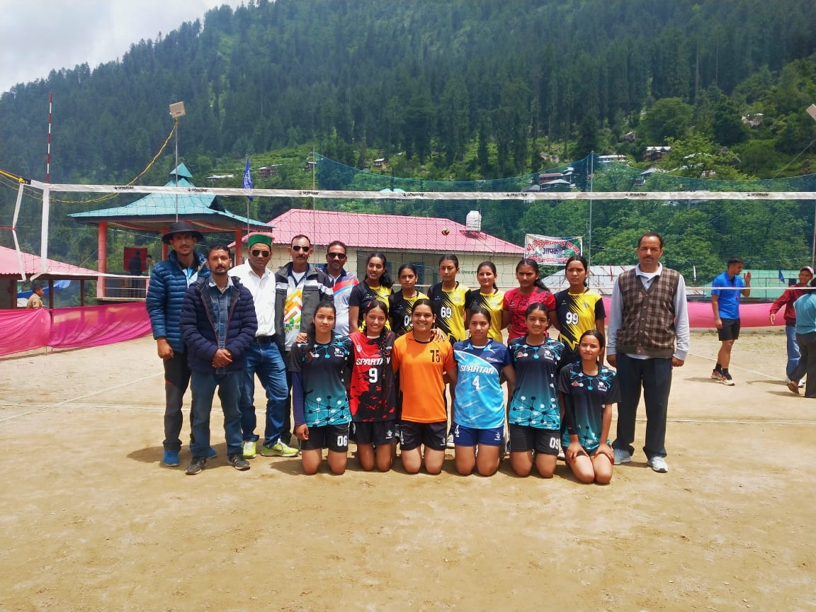 Sarpara team won the volleyball competition, Addu stood first in the women's category.