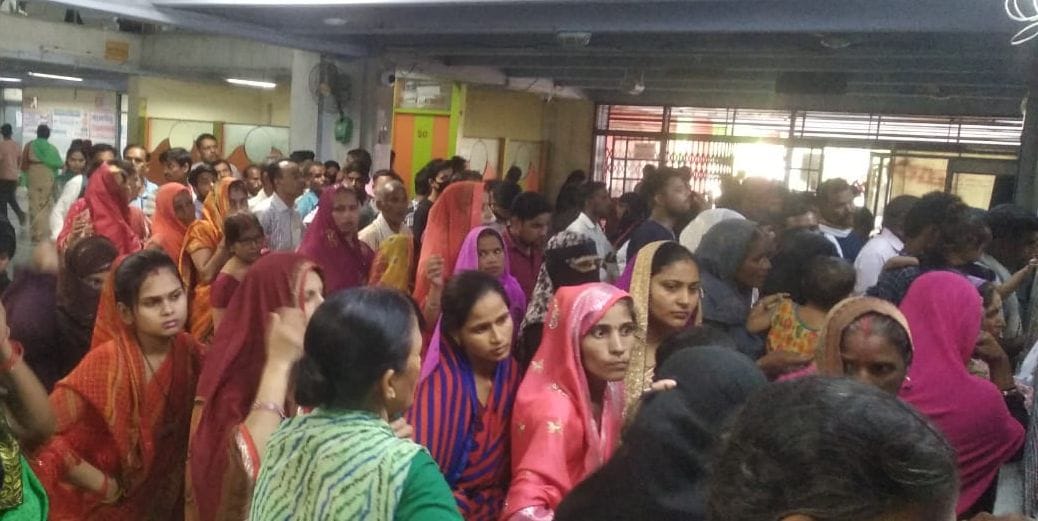 Internet shut down...prescriptions not made for 45 minutes, patients standing in queues, attendants suffering in the heat