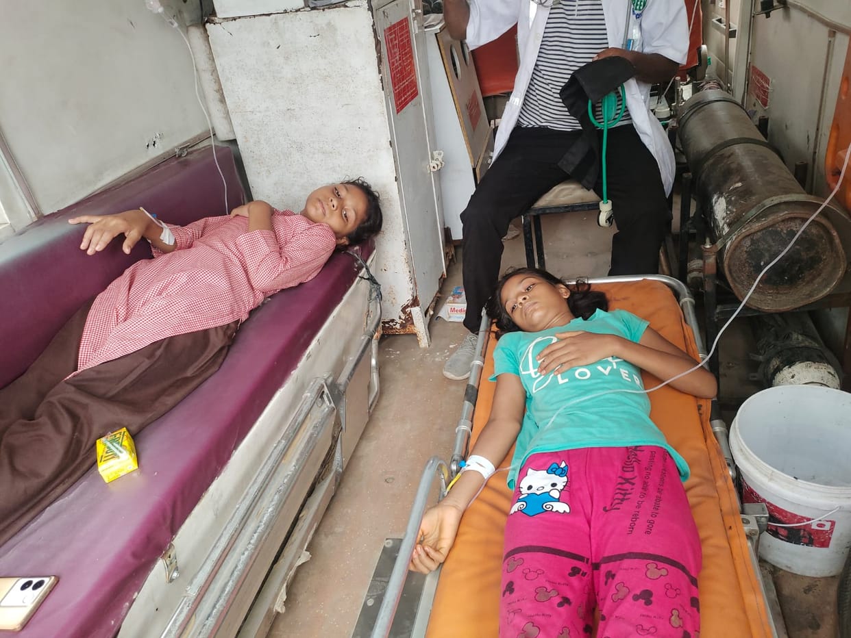 Health of seven girl students deteriorated after getting TD vaccine, four admitted