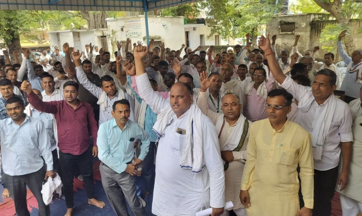 Raised voice for rights, submitted 23 point memorandum of demands