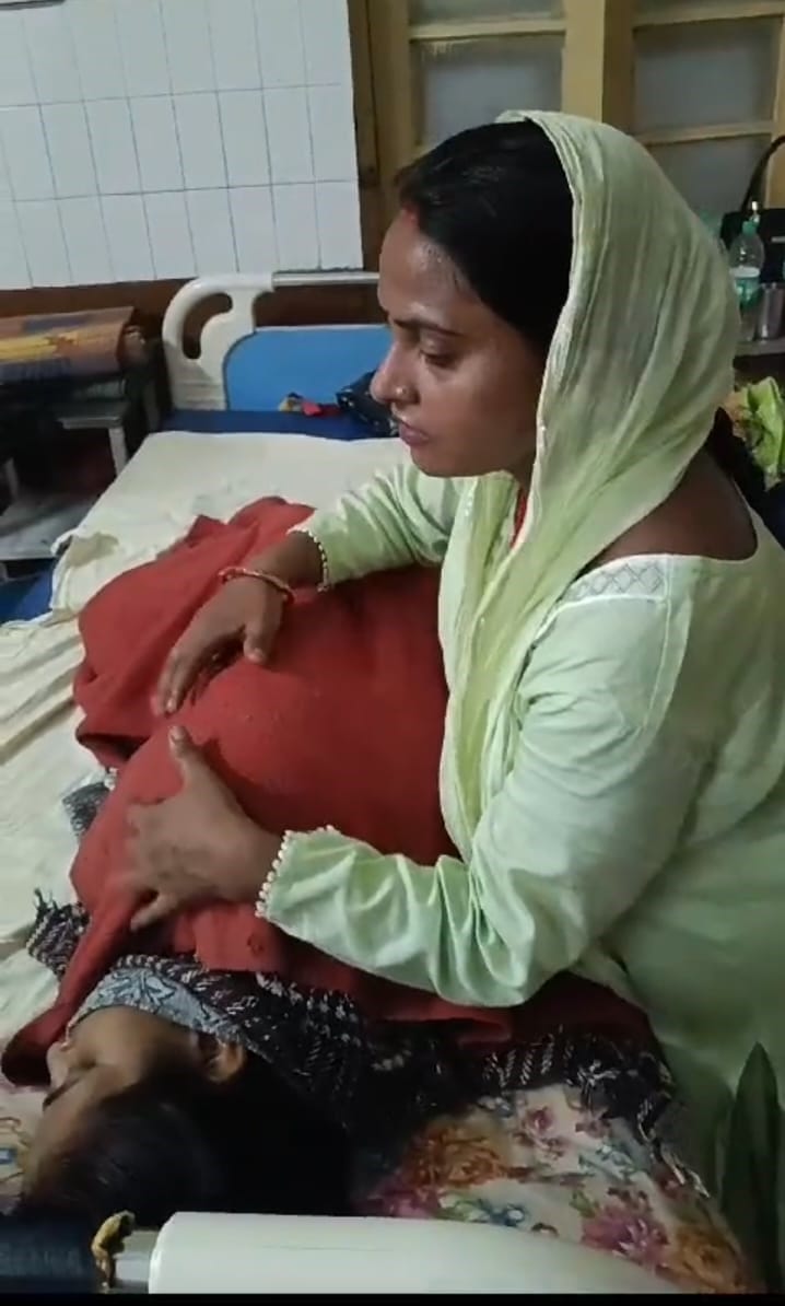 Mothers started shivering due to cold and fever... there was chaos.