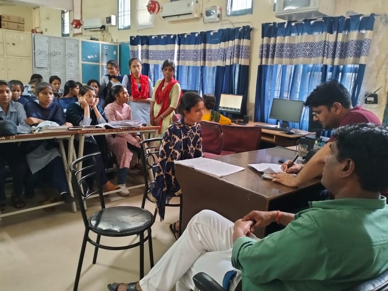 27 girl students got employment in the fair organized in Government Women ITI