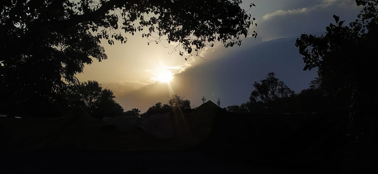 People troubled by humid heat