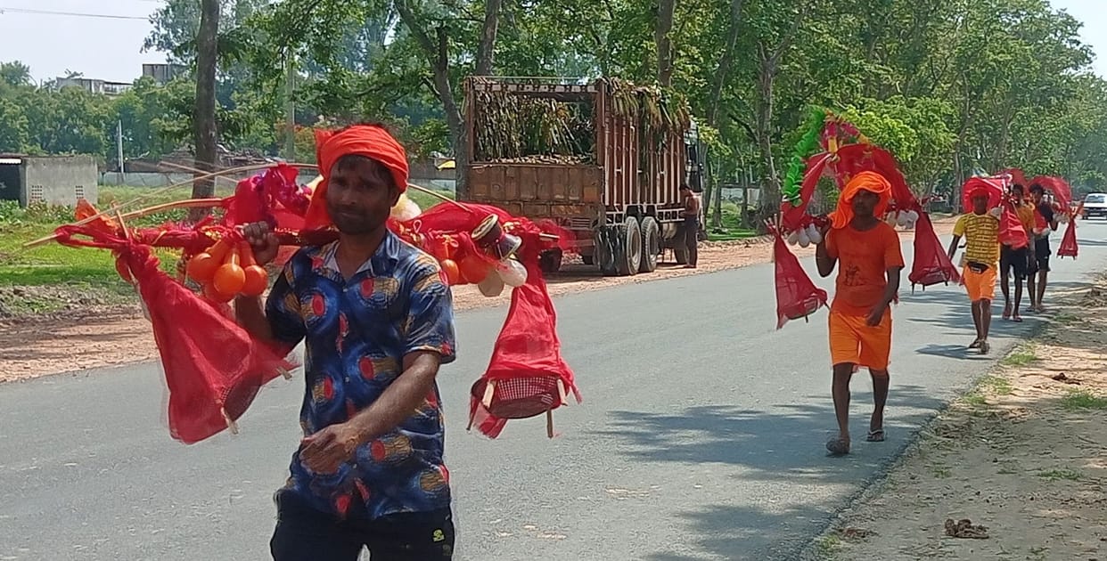 For Kanwar Yatra, the route was changed from Shahjahanpur route in Jalalabad at night