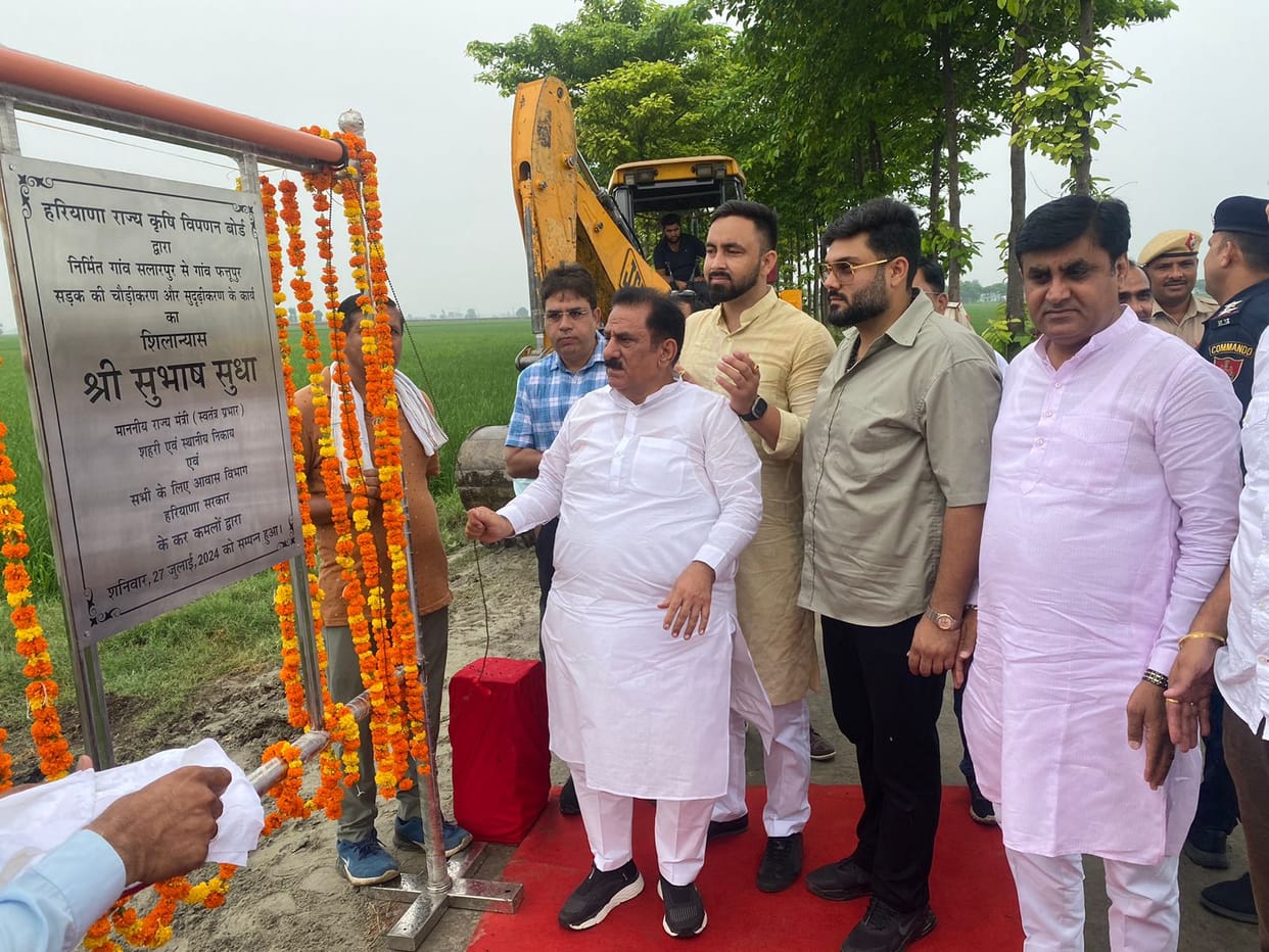 Development works worth crores have been done in villages on the lines of cities: Subhash Sudha