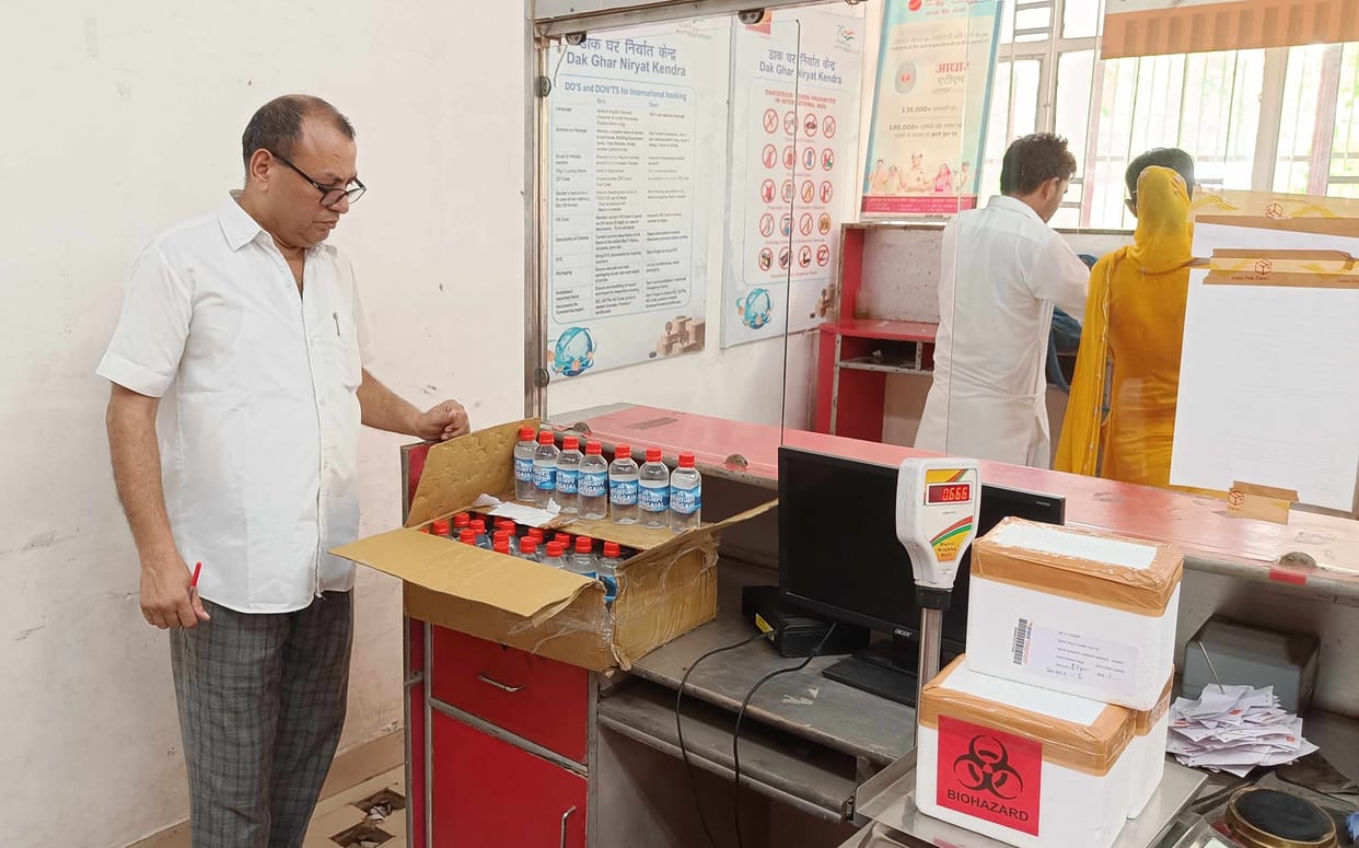 Shiva devotees will get 250 ml Ganga water for Rs 30 in the main post office.