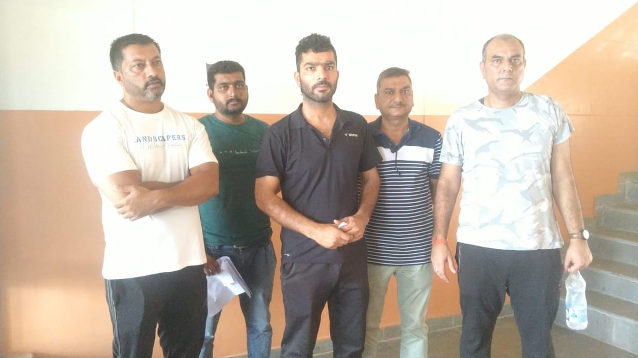 Controversy in state level sub junior badminton competition at Sai Sports Center