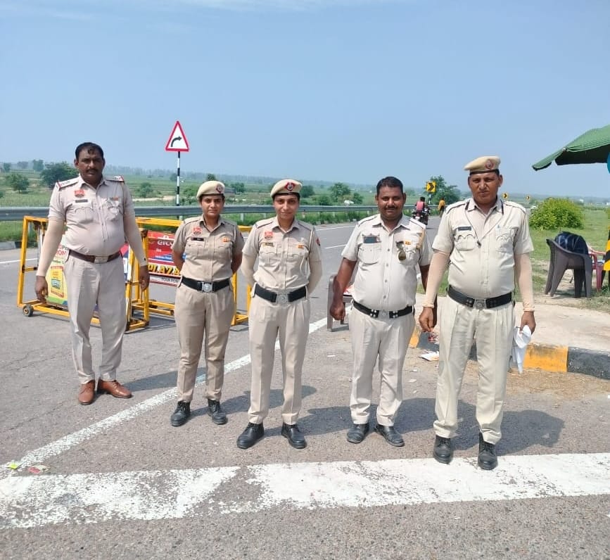 Kanwar Yatra: Ban on heavy vehicles going to UP via Bahalgarh via Khewra.