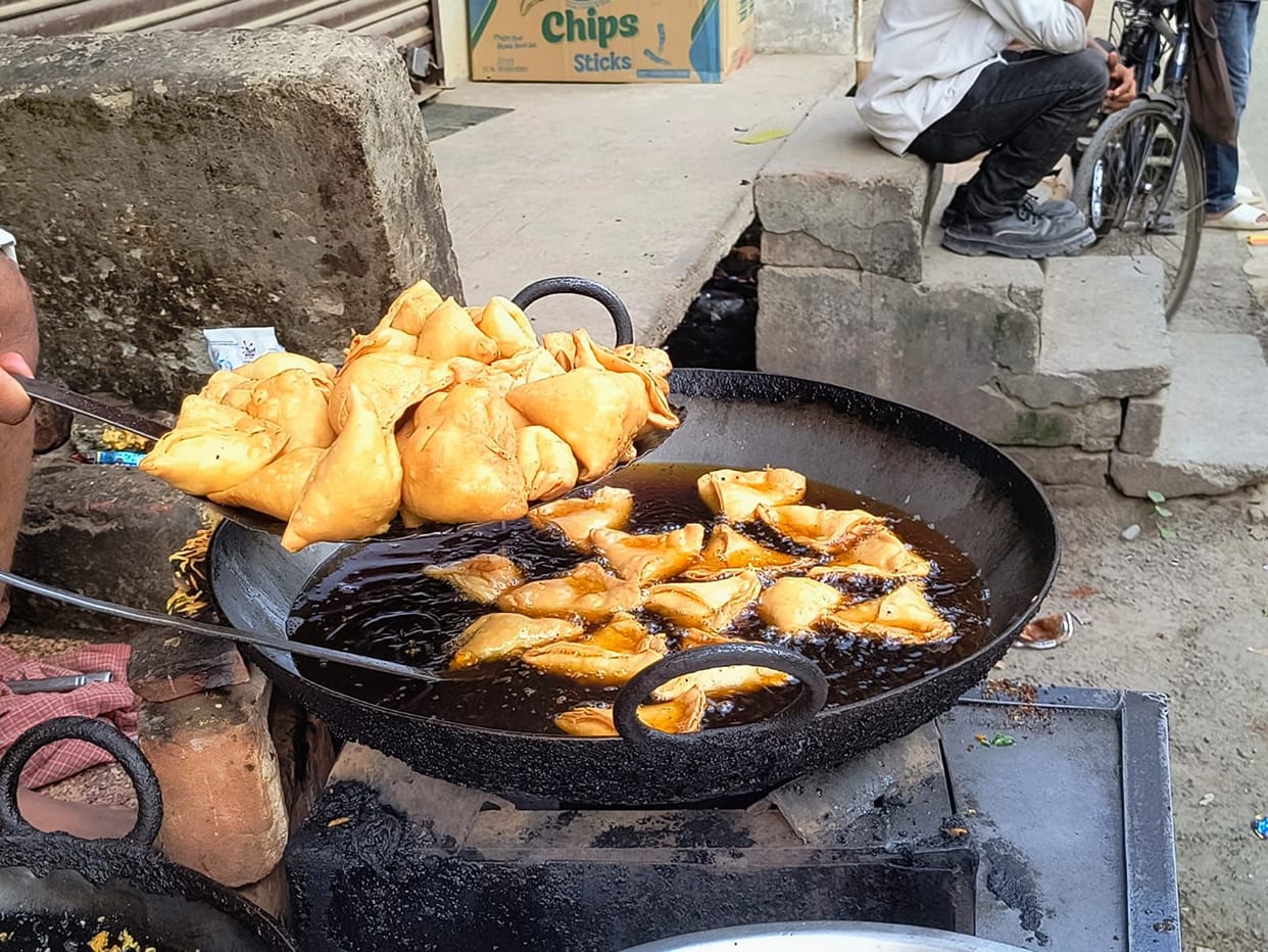 Sick person can reuse used edible oil