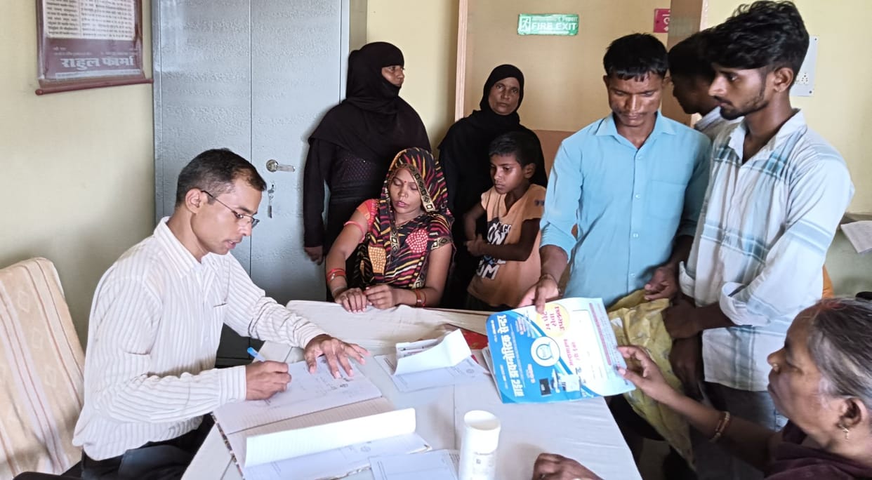 3,993 patients reached health fairs, 228 had fever