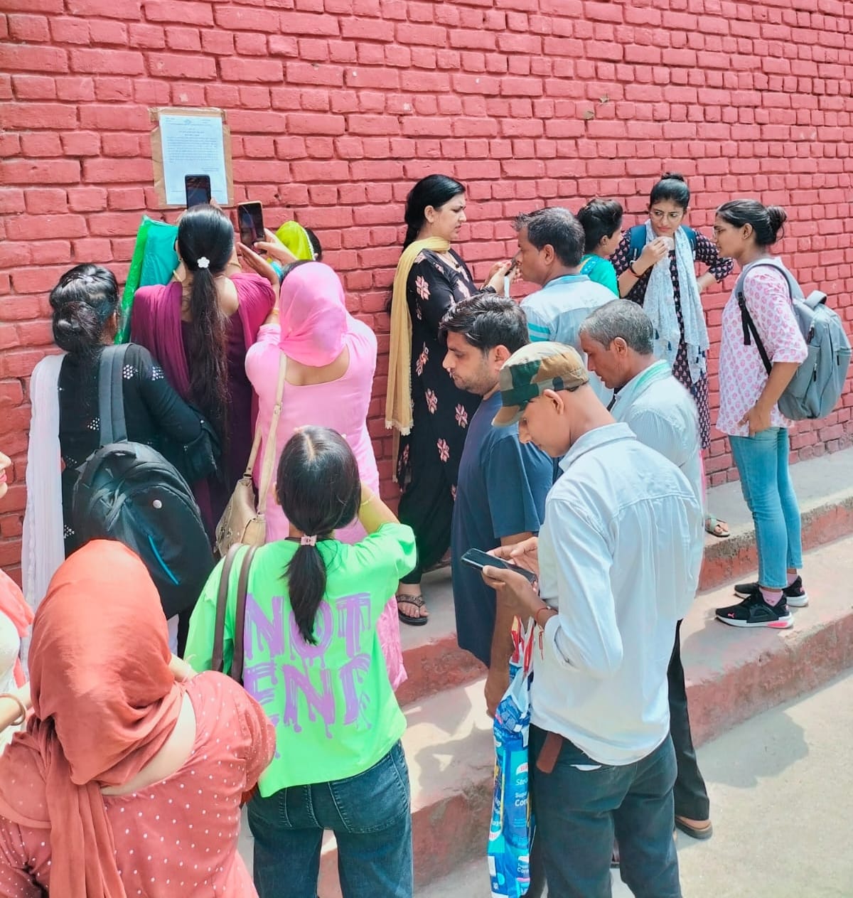 Document verification of new candidates stuck due to strike of NHM workers