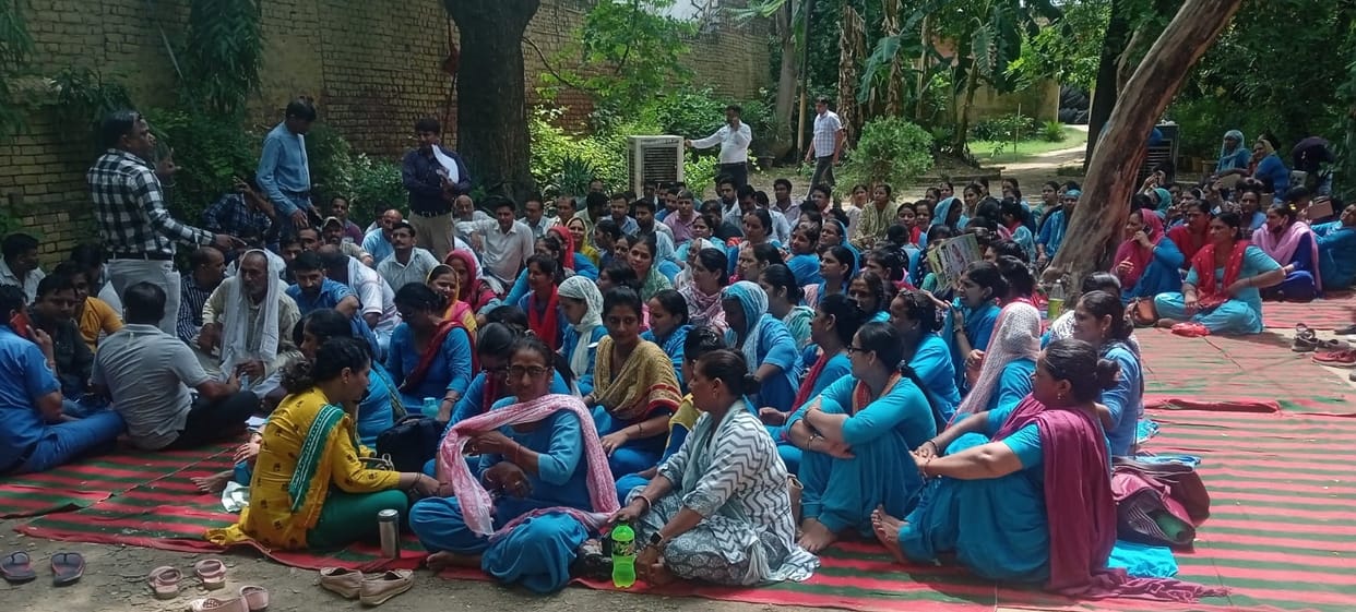 NHM employees strike continues for third day