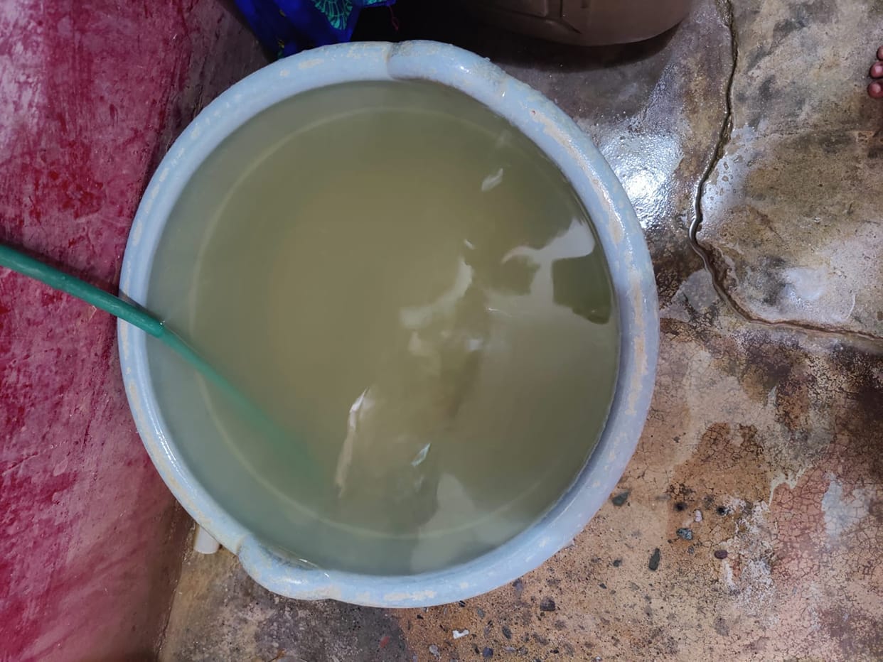 Contaminated water supply in Government Medical College colony, risk of disease