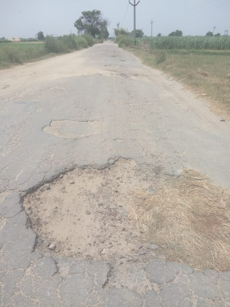 Road covered with potholes will be constructed till Safakhedi-Kharakbhura.