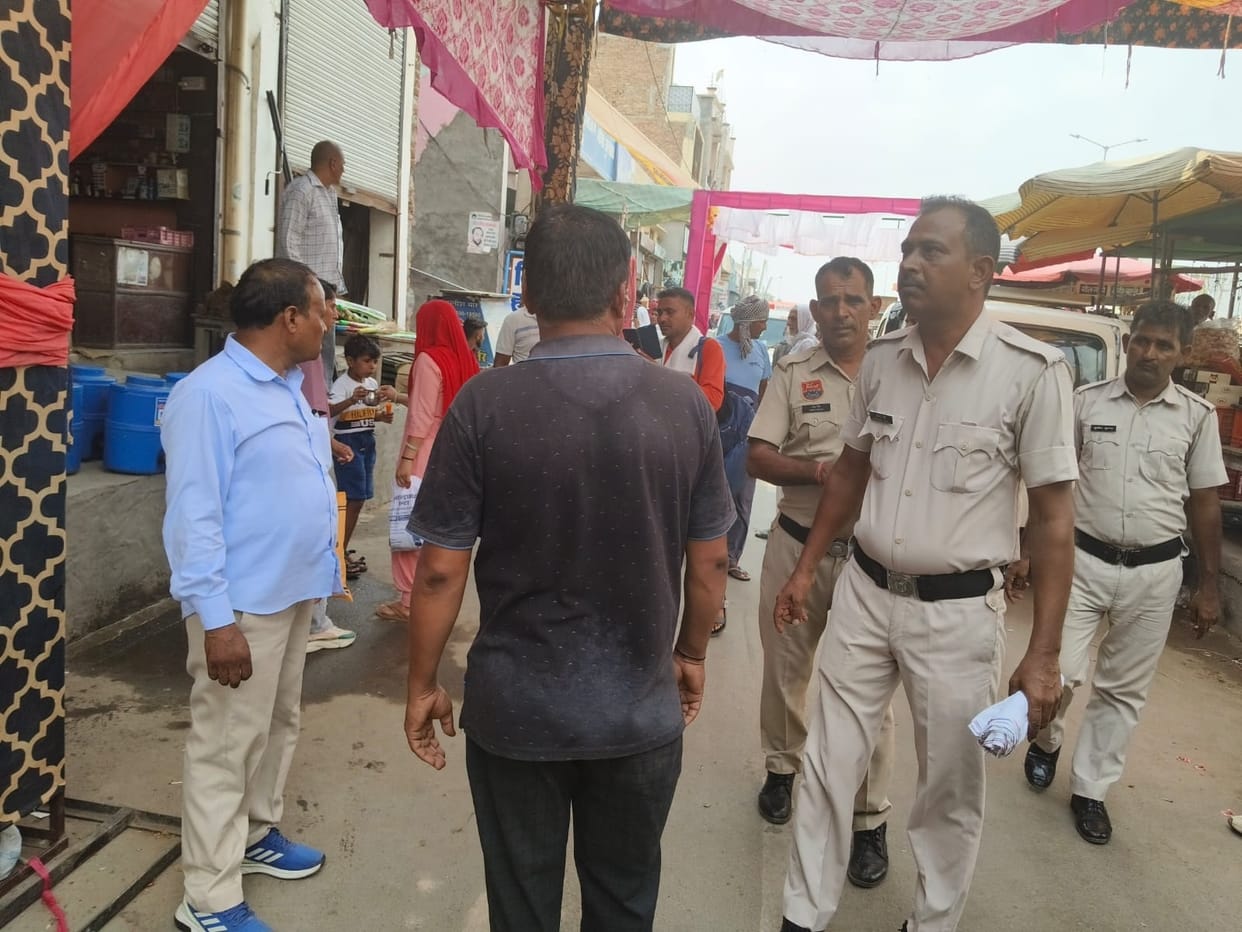 NPA removed encroachment from service road
