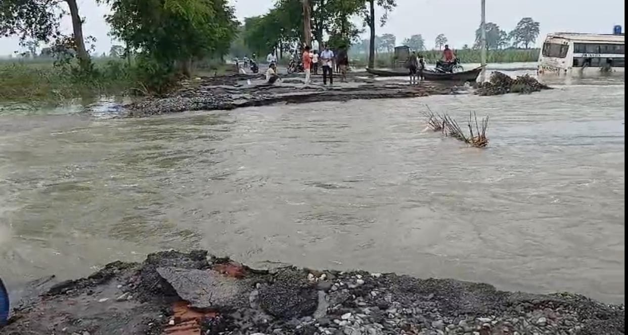 Palia-Bhira road: Operation of big vehicles closed for 22 days