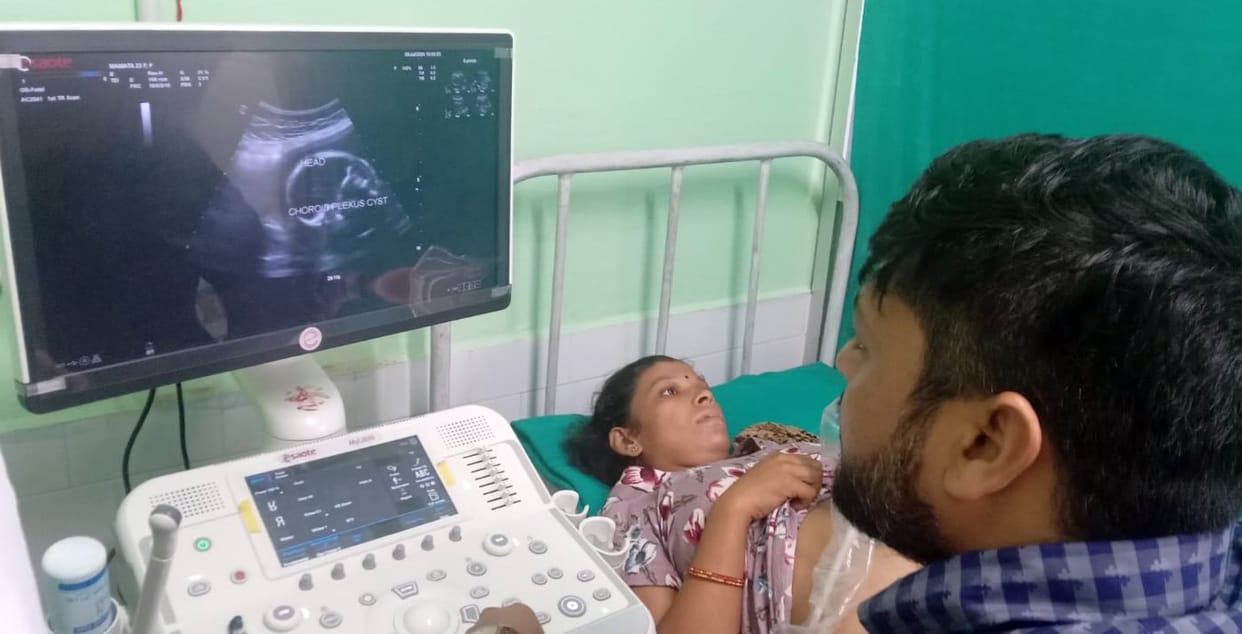 Patients are reaching Didihat from 80 to 100 km away to get ultrasound done.