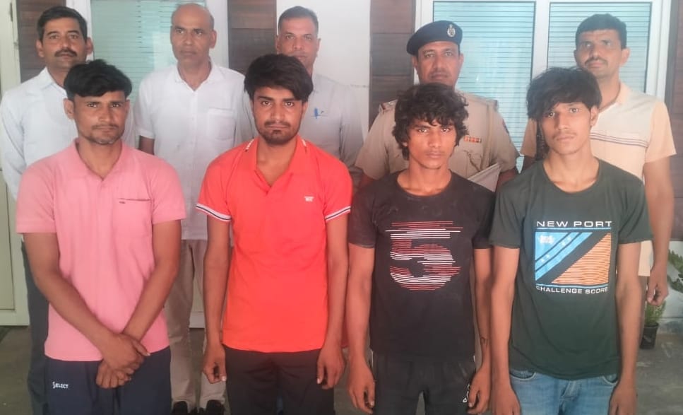 Four members of thief gang arrested, 47 incidents revealed