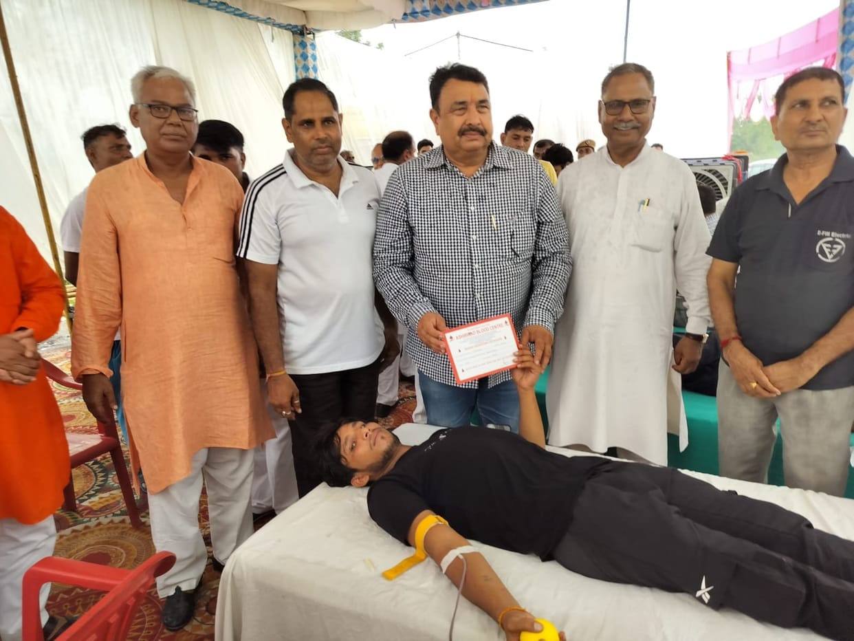 Blood donation is necessary to serve humanity