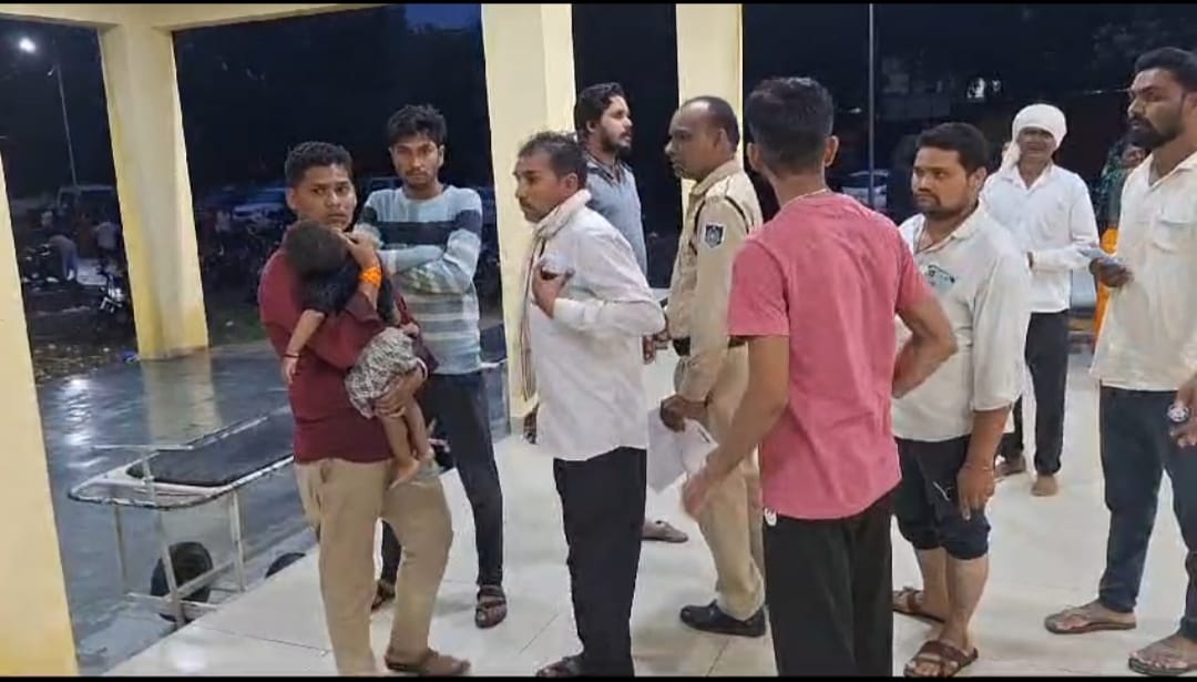 Khandwa: A two-year-old child fell face down in a bucket full of water while playing and died
