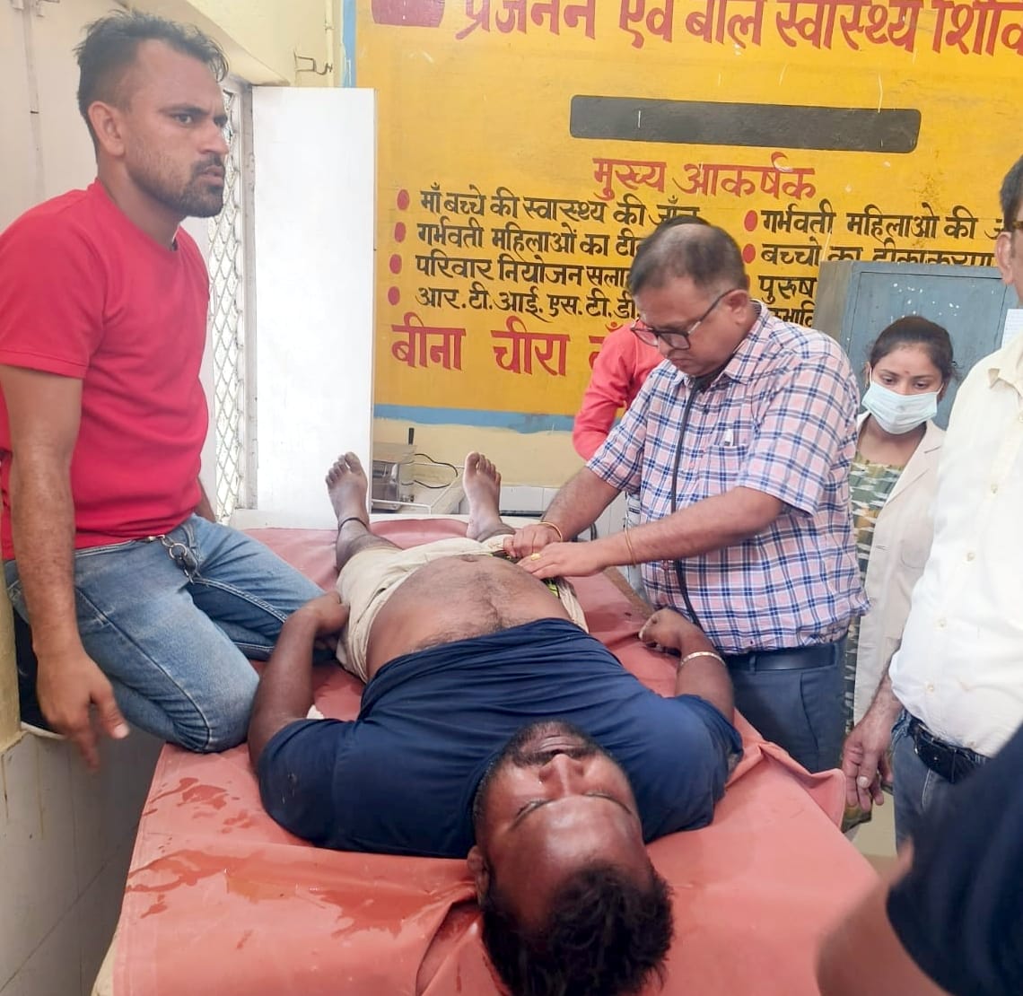 Kavadia of Bulandshahr fell unconscious in summer, death