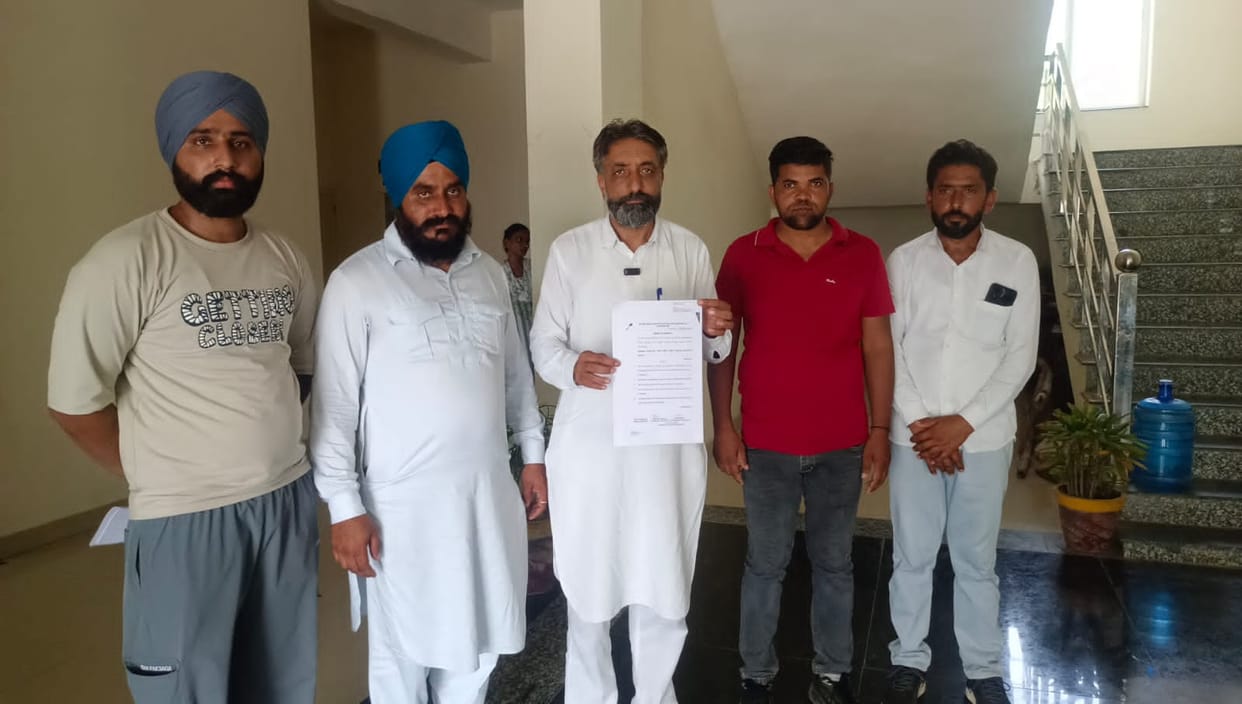 On the instructions of the High Court, BDPO handed over the charge to the suspended Sarpanch of village Lamba.