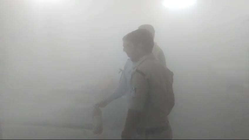 Khargone: Fire broke out in the female ward of district hospital
