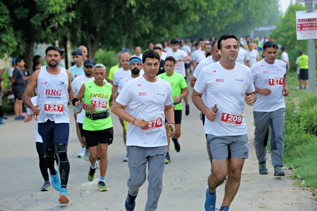 One thousand runners ran on completion of five BRGs