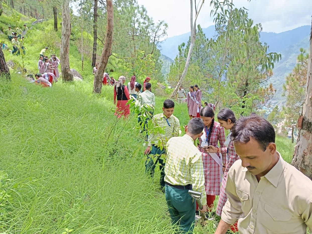 MLA Nand Lal inaugurated the 75th State Level Van Mahotsav, Rampur Bushahr