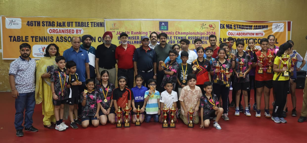 Table Tennis Championship; Ritvik And Misthi Champion
