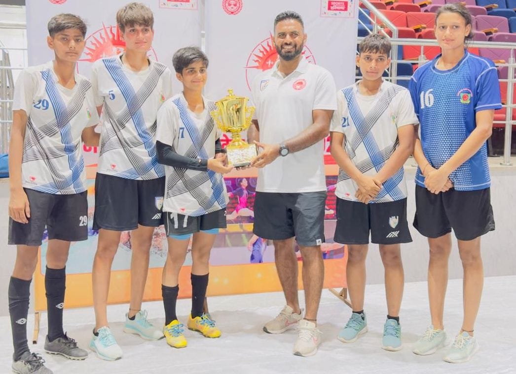 Bhiwani got second place in football game Mahakumbh