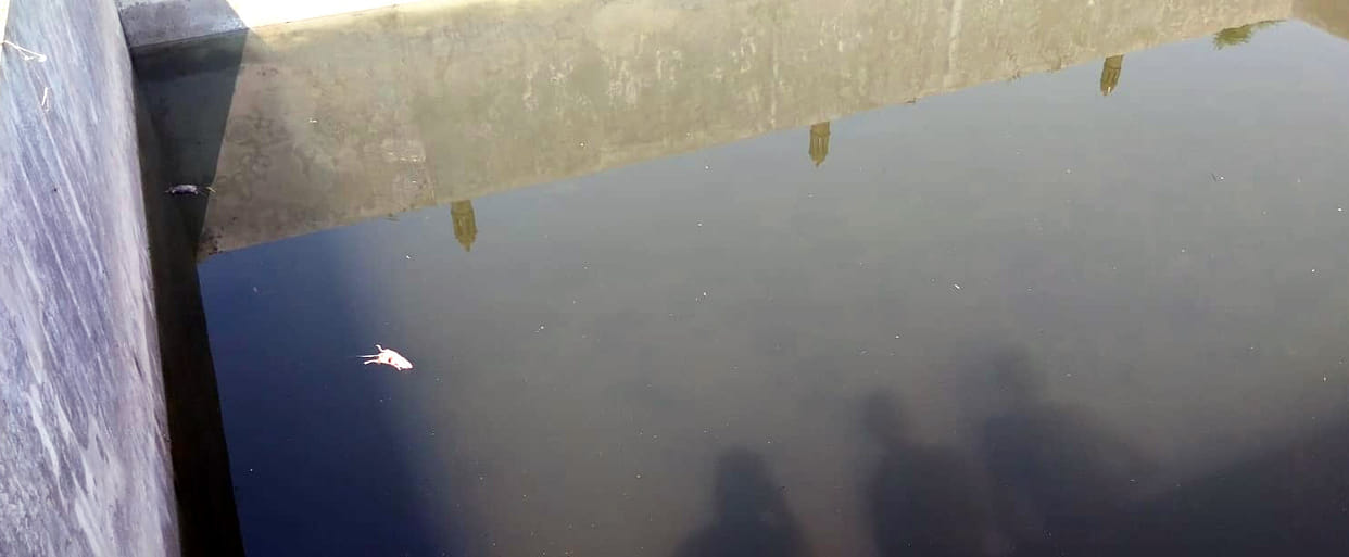 Villagers troubled by contaminated water supply reach water house