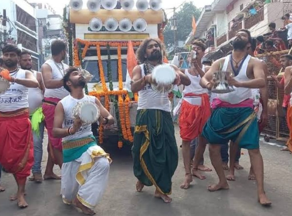 1500 Damru Players To Attend Baba Mahakal Palki On Shrawan Somwar On August 5 .