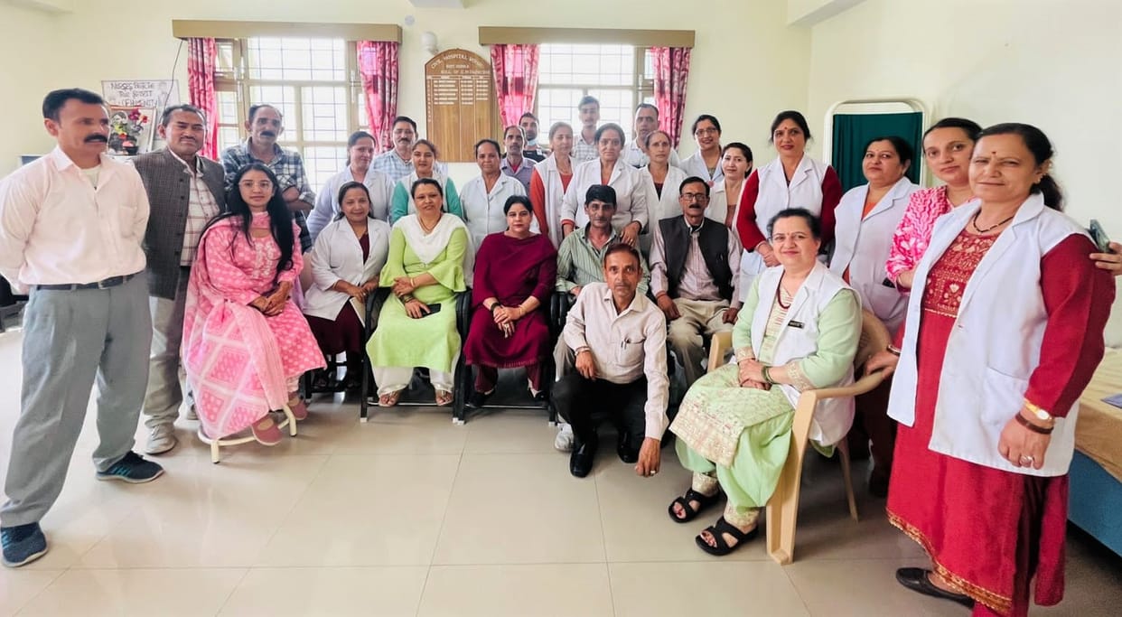 Formation of executive of Non-Gazetted Employees Federation Civil Hospital Rohru unit