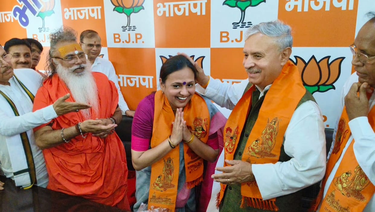 Newly appointed BJP District President Vandana Popli took charge