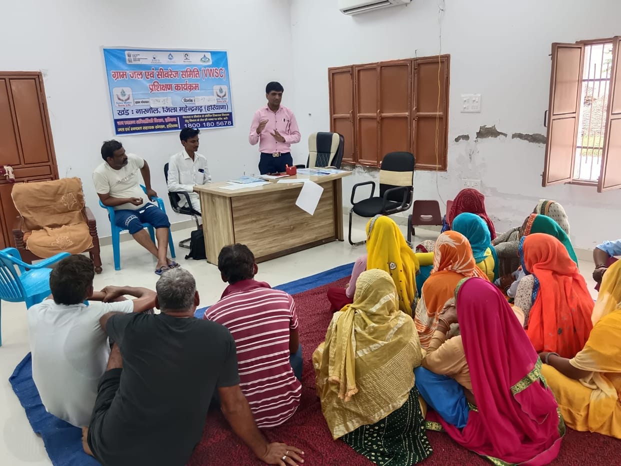Village Water and Sewerage Committee plays an important role in strengthening the drinking water system